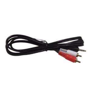 Blazify 3.5mm Stereo Male TRS to 2-Male RCA Cable for Home Theater, TV-Out Cable Speaker, Amplifier, Other Stereo RCA Receiver 1