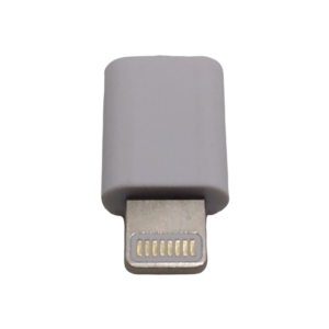Blazify Lightning to Micro USB Female OTG Adapter White Color Lightweight and Compact Design 1