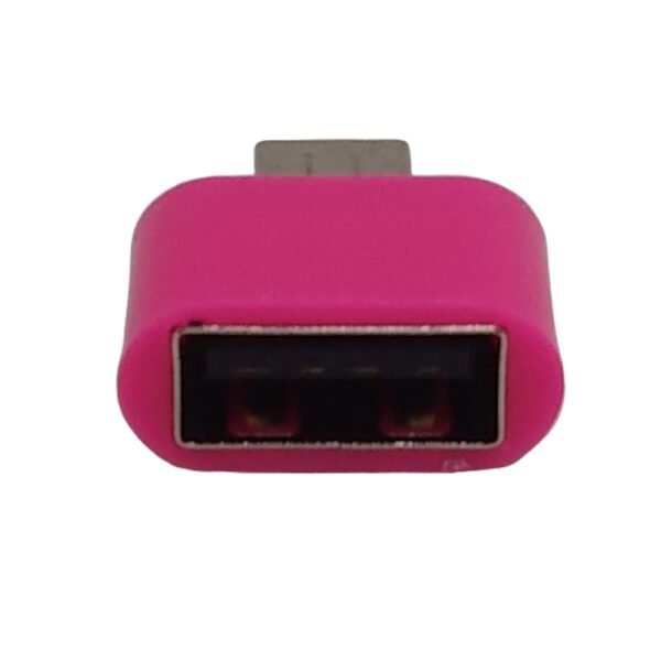 Blazify Micro USB Male to USB 2.0 Female OTG Adapter Multi Color 8