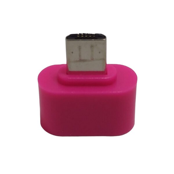 Blazify Micro USB Male to USB 2.0 Female OTG Adapter Multi Color 7