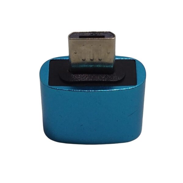 Blazify Micro USB Male to USB 2.0 Female OTG Adapter Multi Color 3