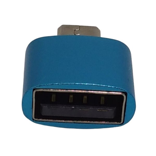 Blazify Micro USB Male to USB 2.0 Female OTG Adapter Multi Color 2