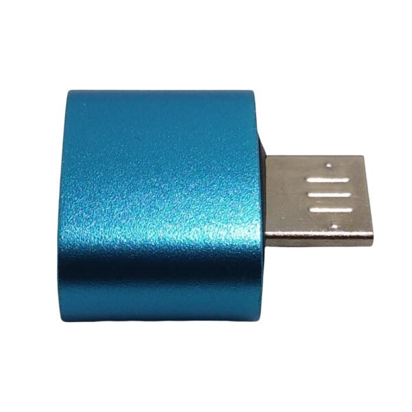 Blazify Micro USB Male to USB 2.0 Female OTG Adapter Multi Color 1